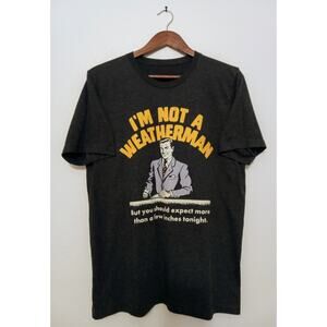 Funny Weatherman “Expect More” Tee Shirt • Sarcastic Forecast Humor Graphic25
